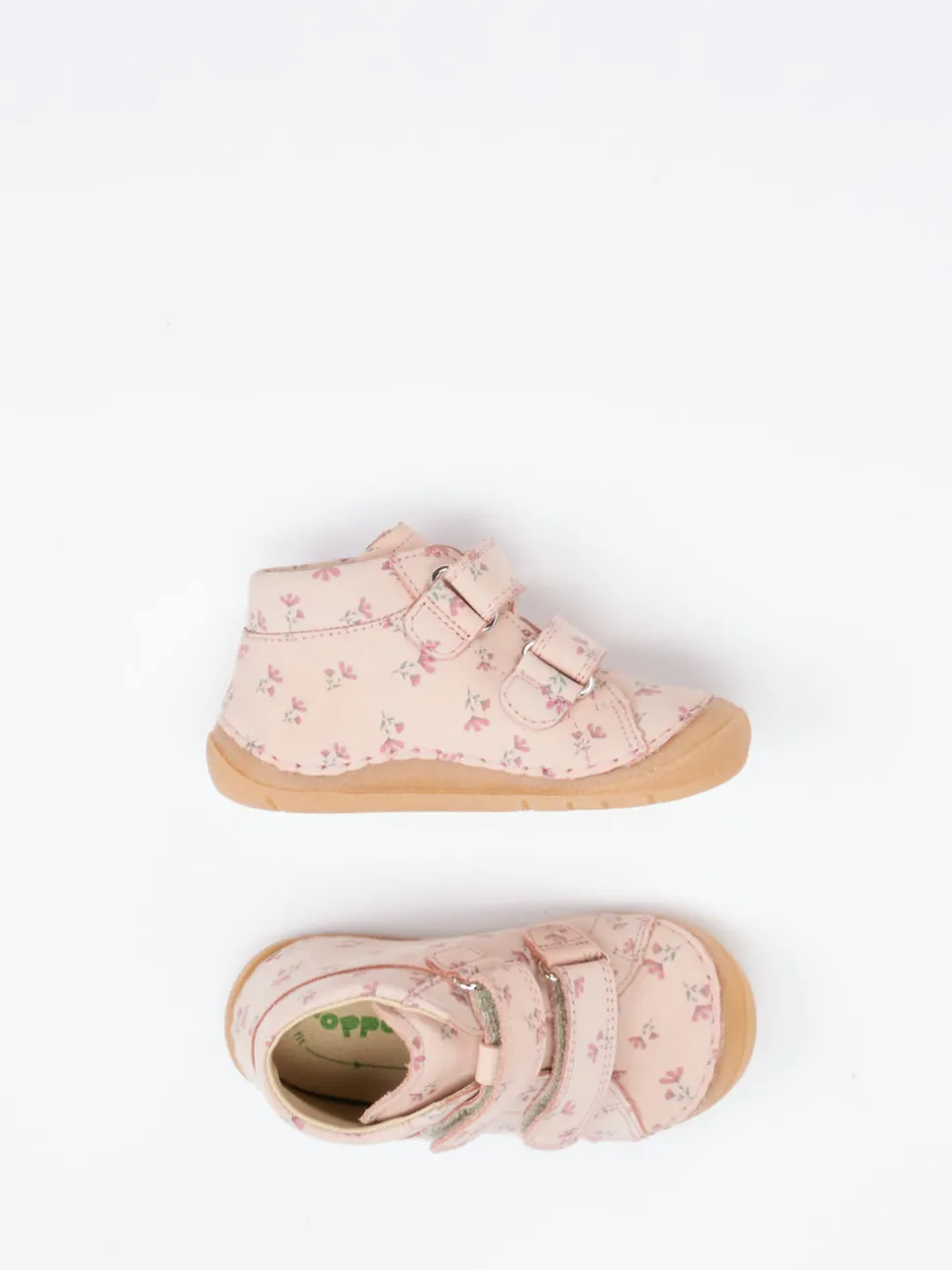 Froddo – Lauflernschuhe aus Veloursleder altrosa