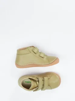Froddo – Lauflernschuhe aus Kalbleder salbeigrün
