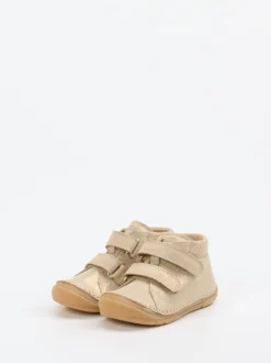 Froddo – Lauflernschuhe aus Metallic-Leder gold