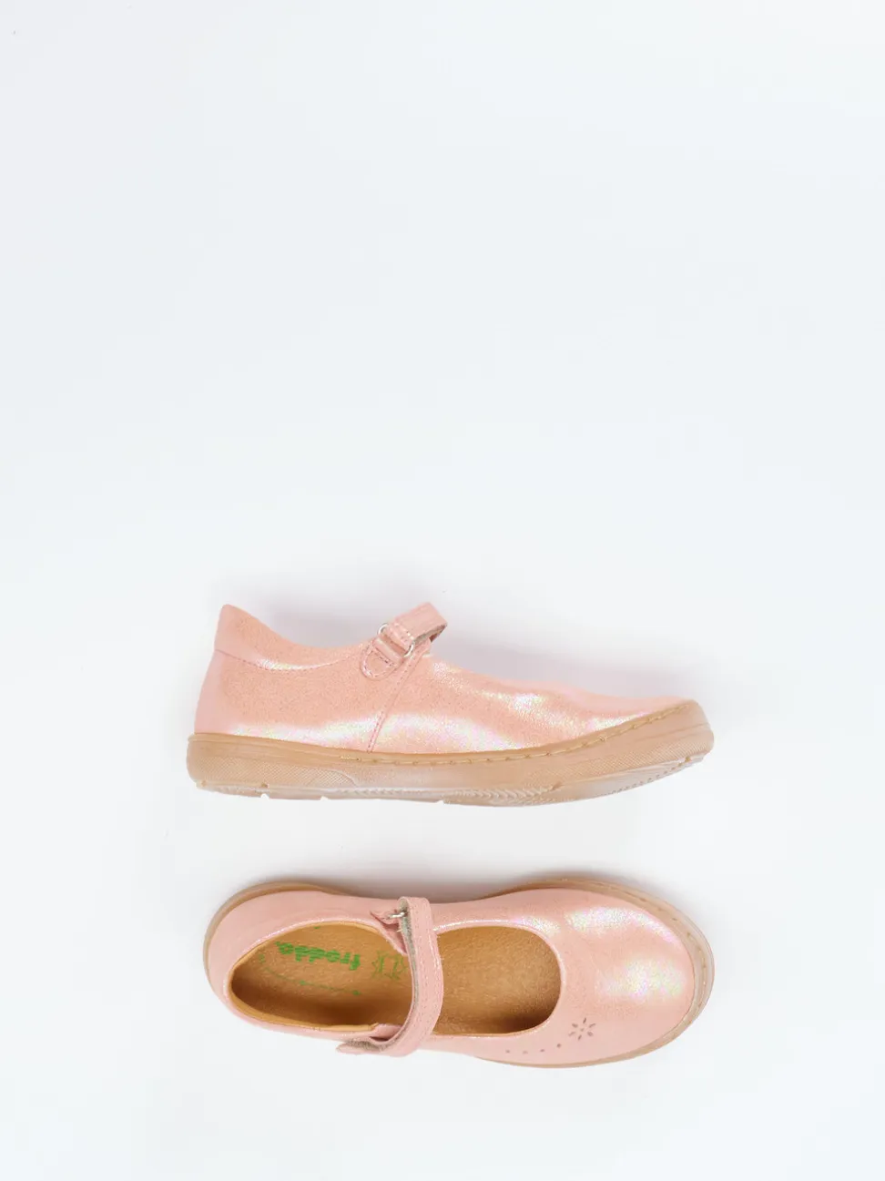 Froddo – Mary-Jane-Halbschuh aus Leder Rosé