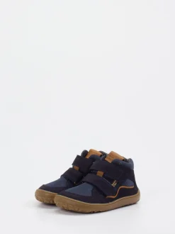 Froddo – Mid-Cut Sneaker aus Veloursleder dunkelblau