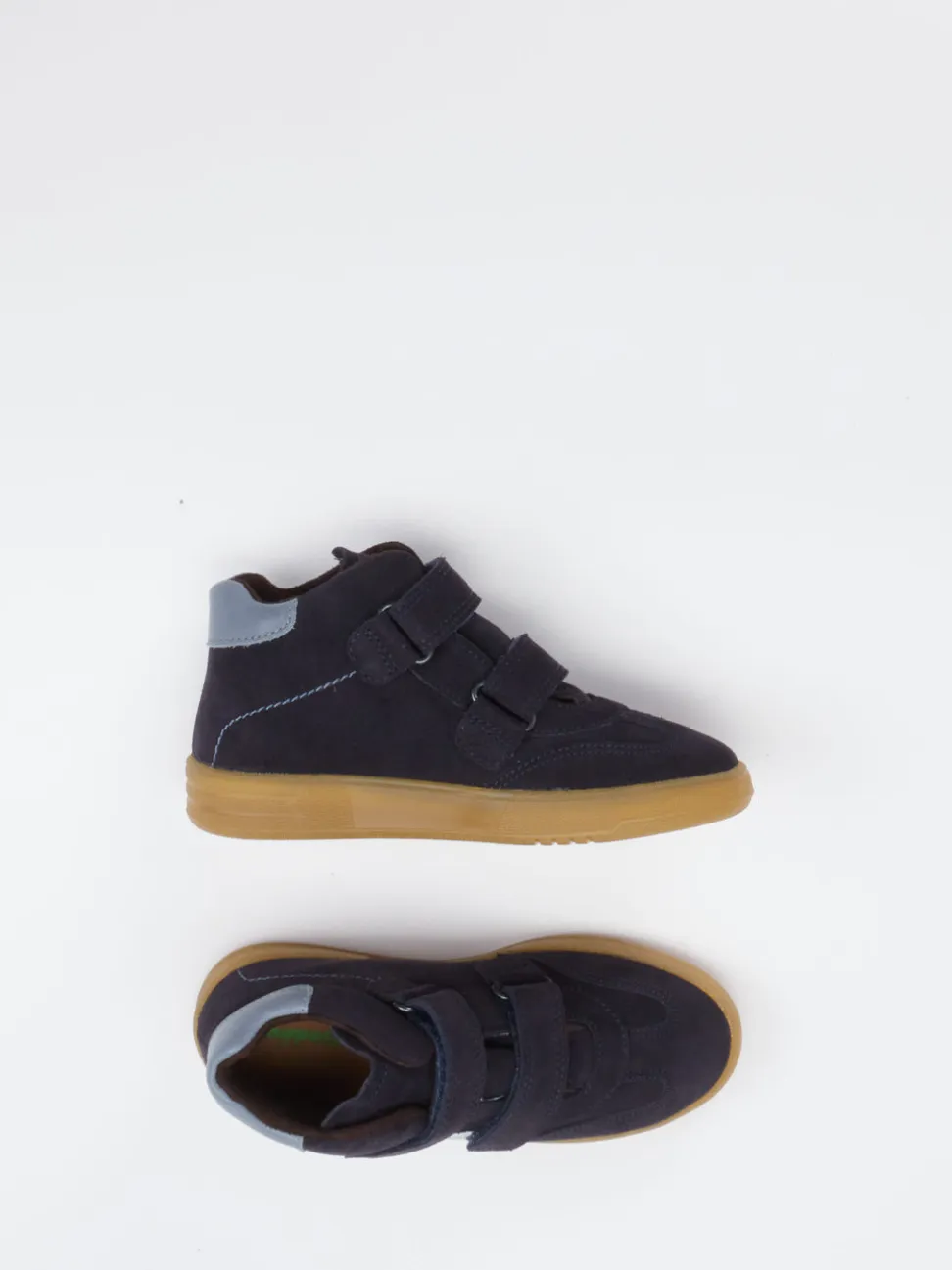 Froddo – Mid-Top Sneaker aus Veloursleder Dunkelblau