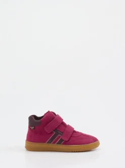 Froddo – Mid-Top-Sneaker aus Veloursleder beerenrot