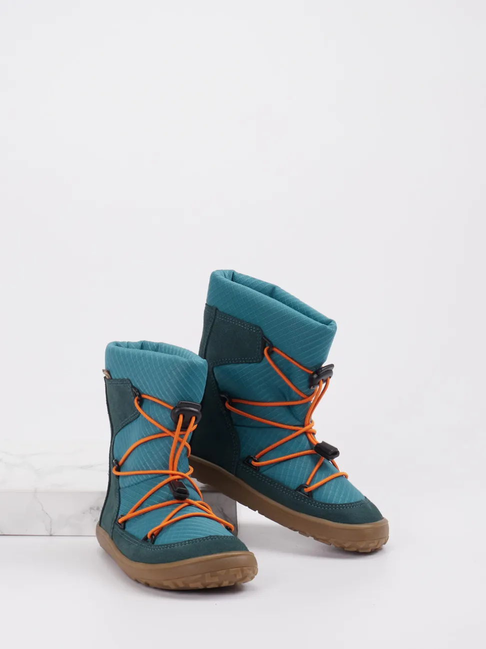 Froddo – Outdoor-Boot aus Veloursleder Petrolblau
