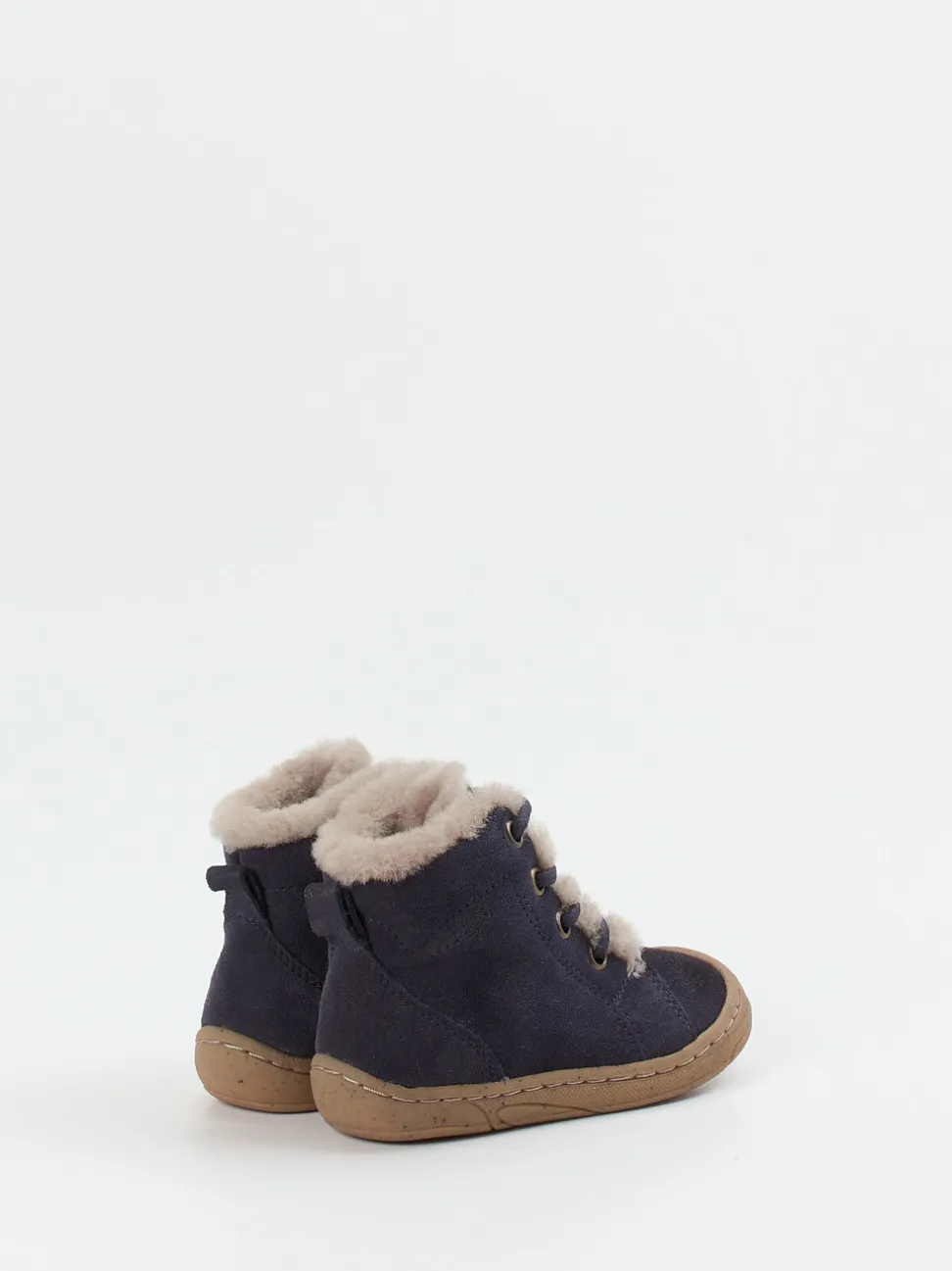 Froddo – Stiefeletten aus Veloursleder dunkelblau