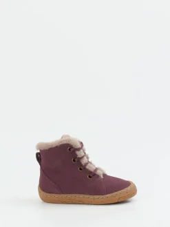 Froddo – Stiefeletten aus Veloursleder Pflaume