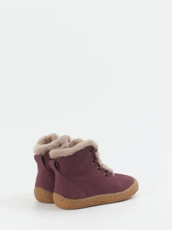 Froddo – Stiefeletten aus Veloursleder Pflaume
