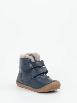 Froddo – Winter-Boots aus Kalbleder Dunkelblau
