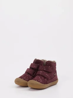 Froddo – Winter-Boots aus Nubukleder bordeauxrot