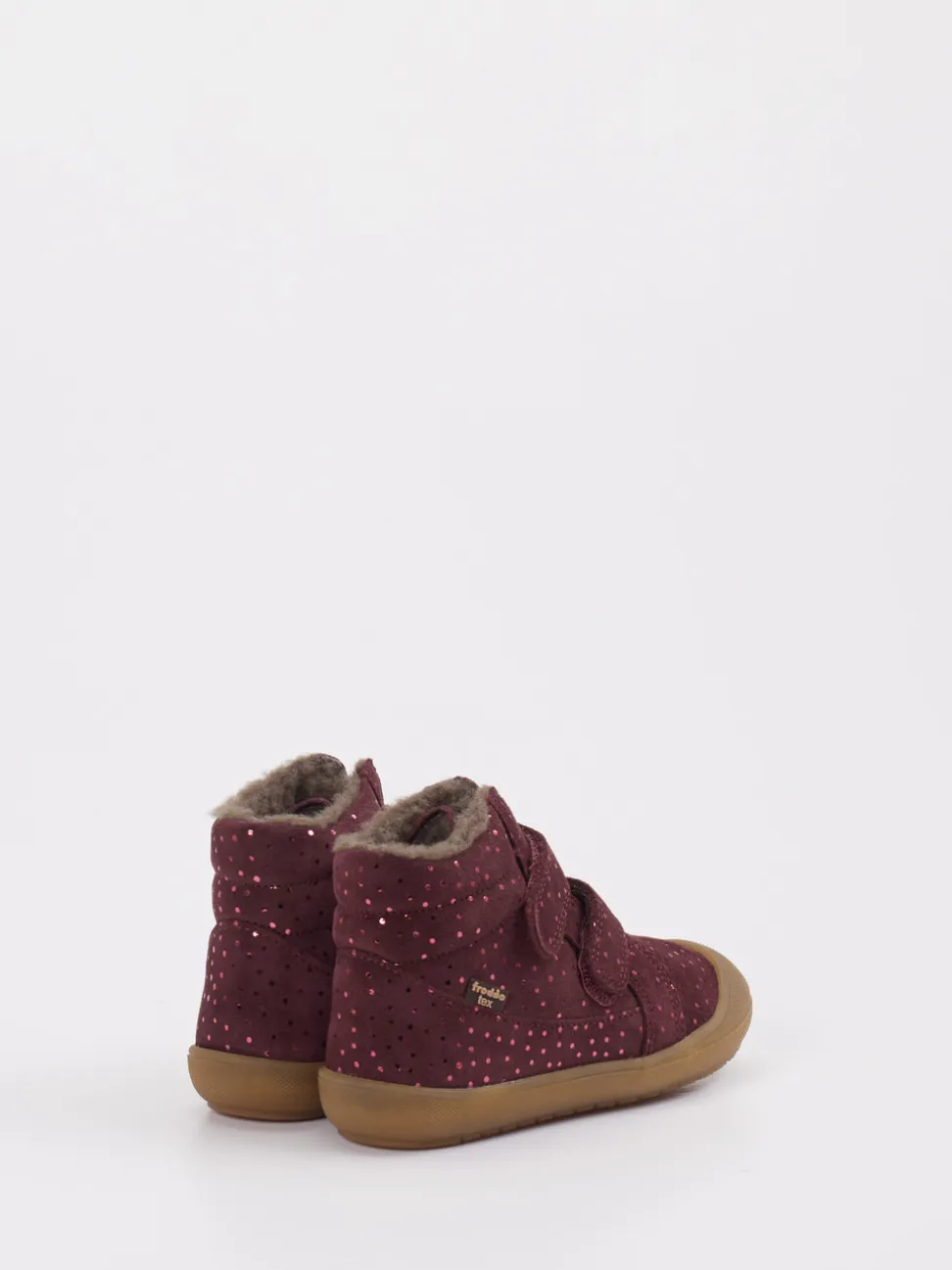 Froddo – Winter-Boots aus Nubukleder bordeauxrot