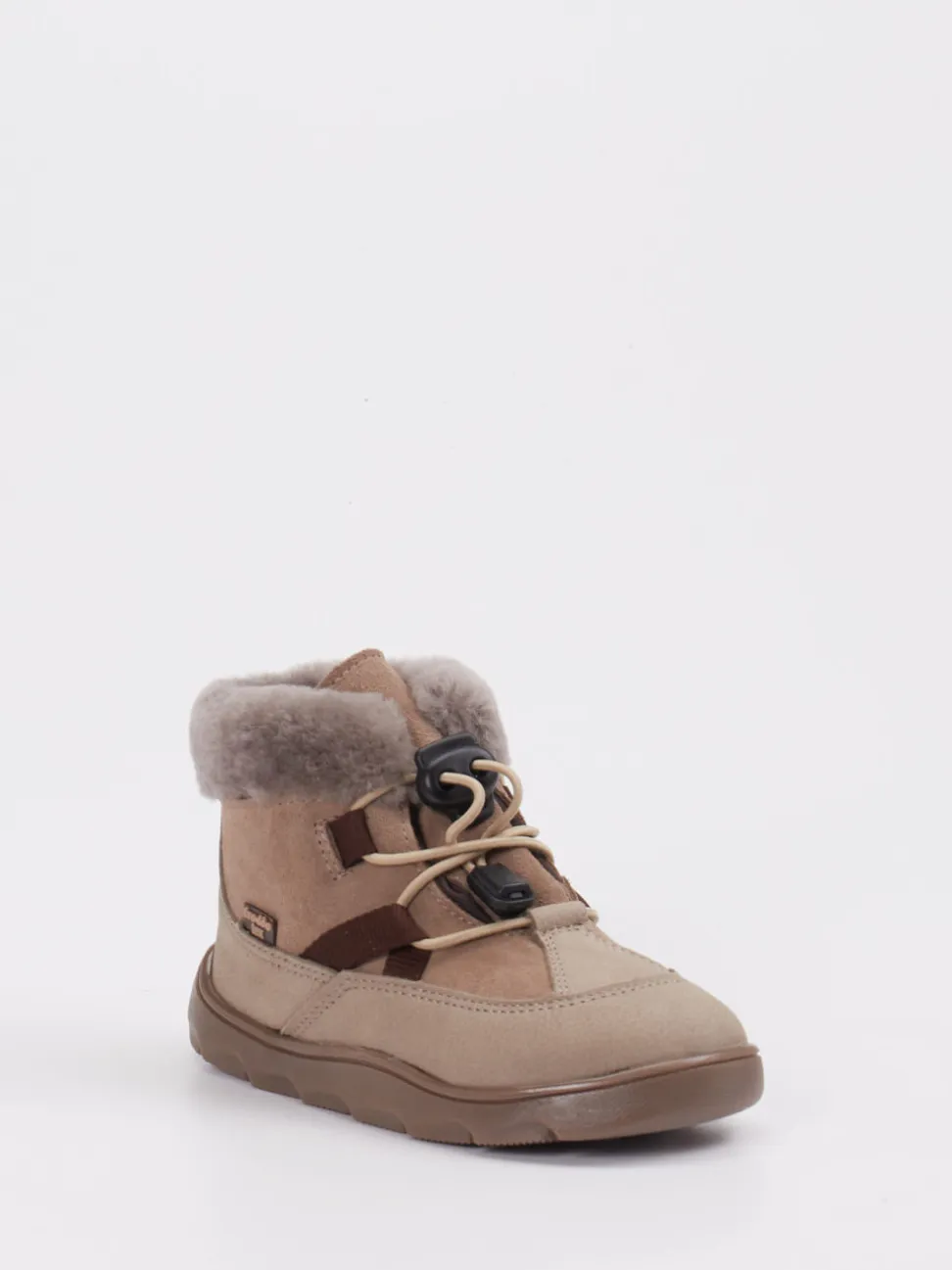 Froddo – Winterboots aus Nubukleder beigebraun
