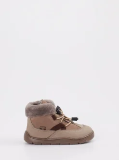 Froddo – Winterboots aus Nubukleder beigebraun