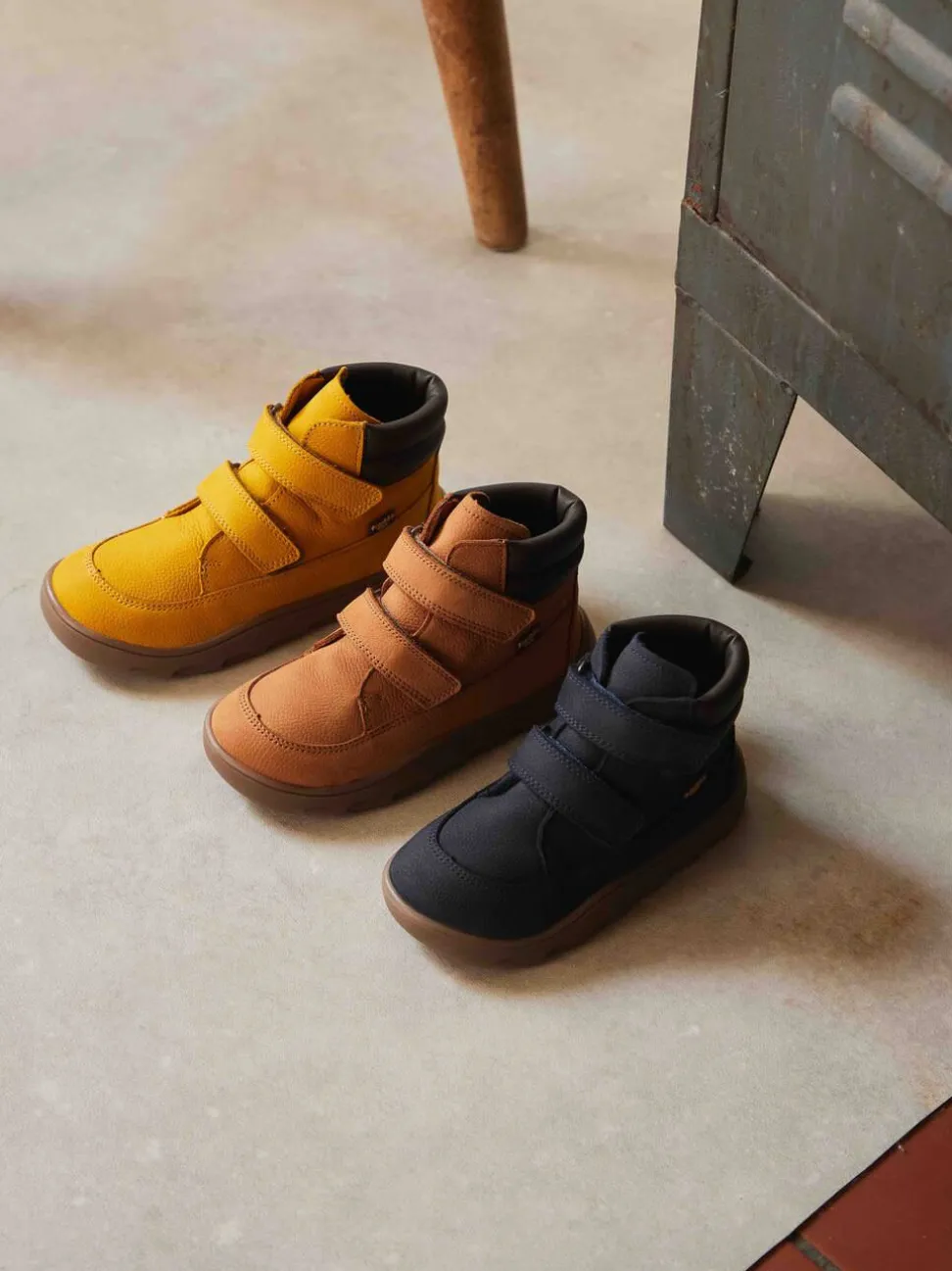 Froddo – Winter-Boots aus Nubukleder Dunkelblau