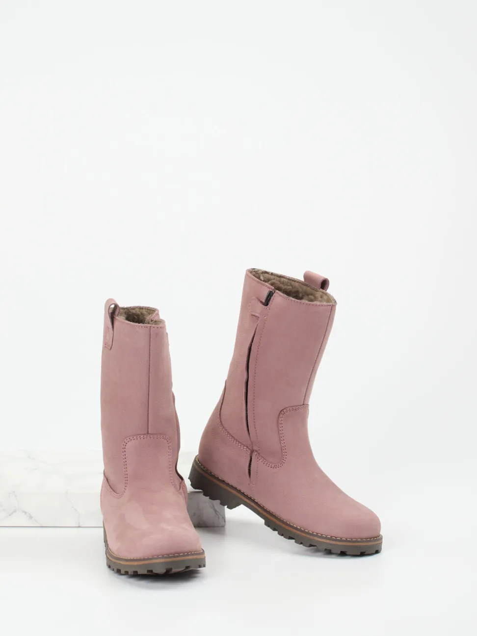 Froddo – Winterboots aus Nubukleder in Altrosa