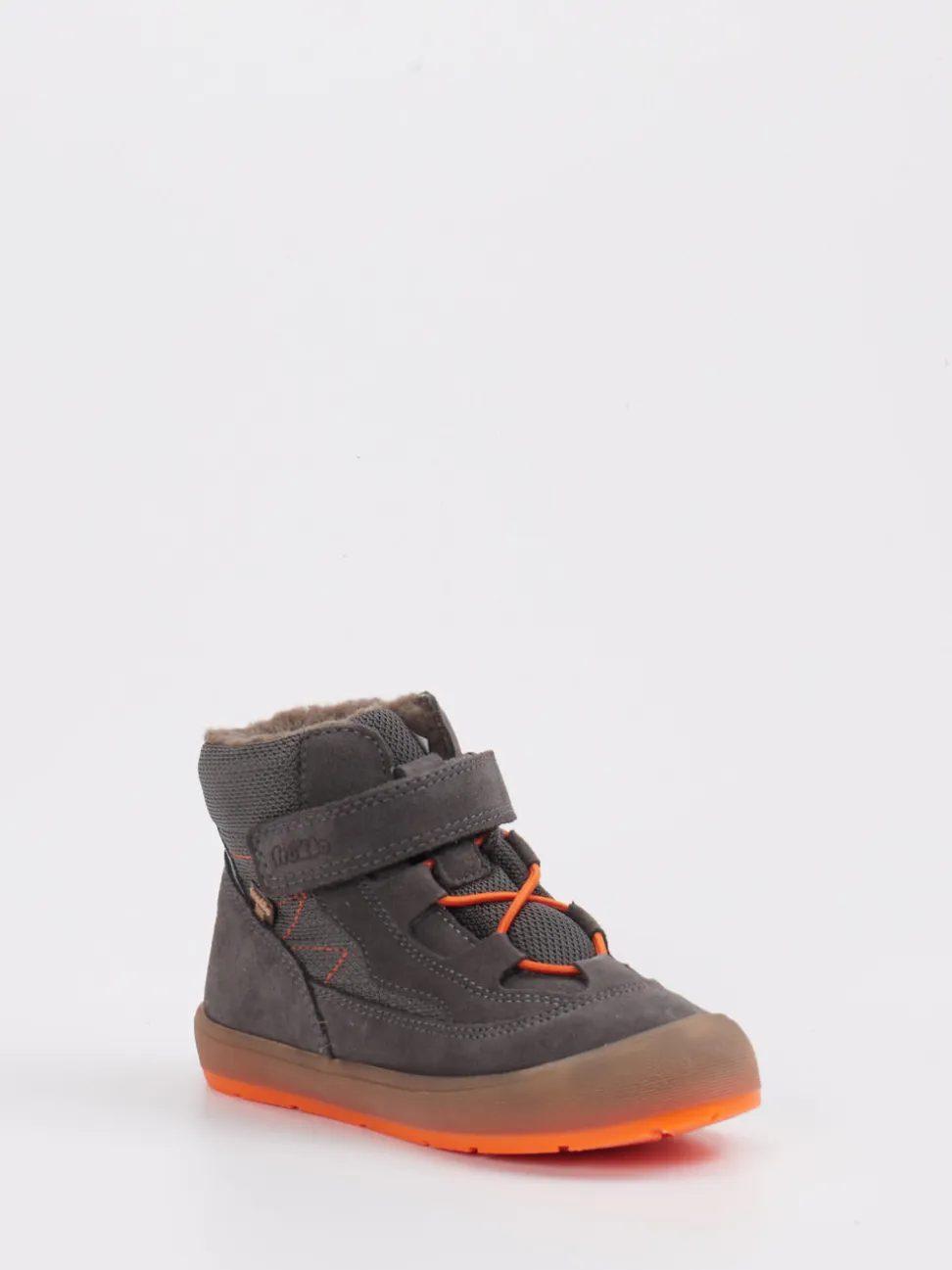 Froddo – Winter-Boots aus Veloursleder grau