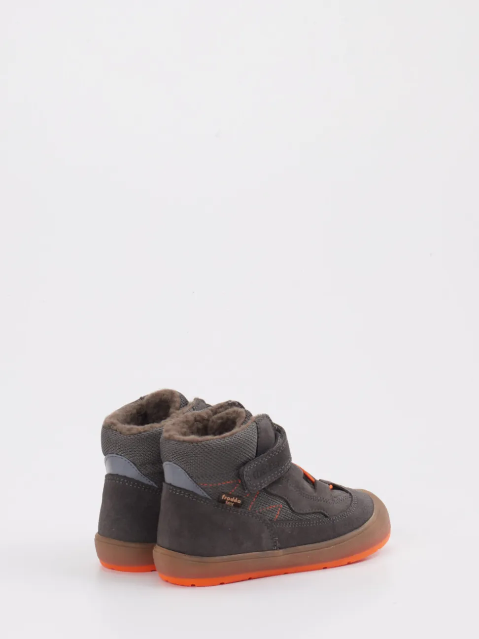 Froddo – Winter-Boots aus Veloursleder grau