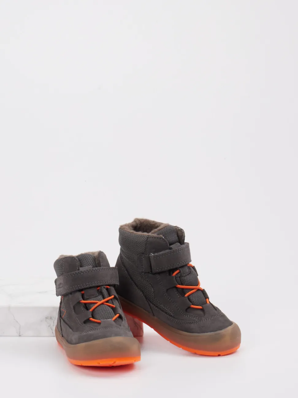 Froddo – Winter-Boots aus Veloursleder grau
