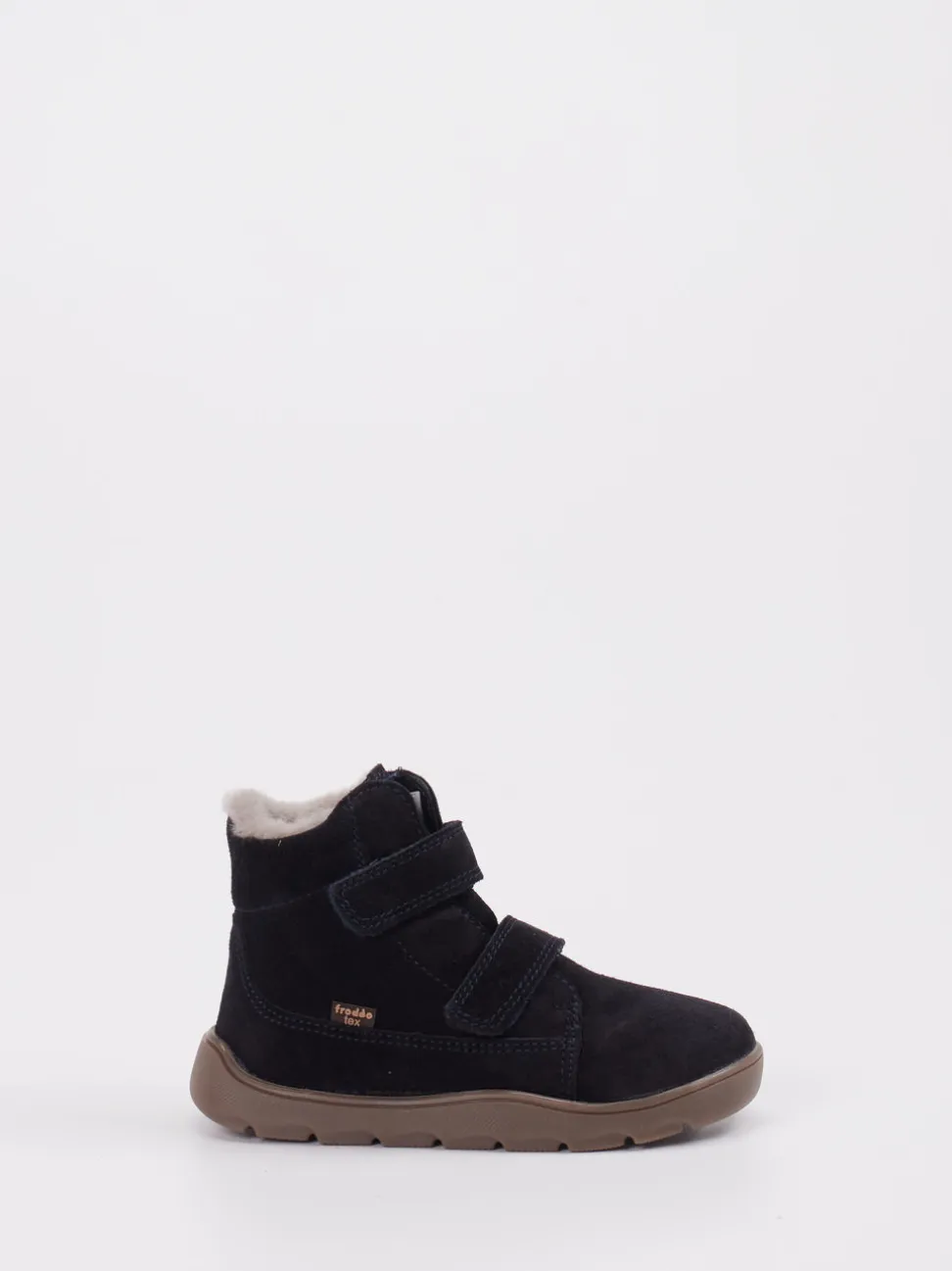 Froddo – Winterboots aus Veloursleder tiefschwarz