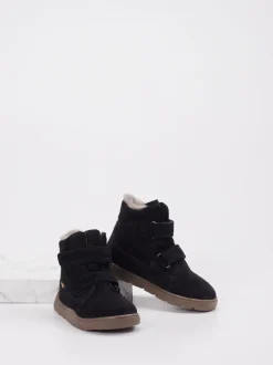 Froddo – Winterboots aus Veloursleder tiefschwarz