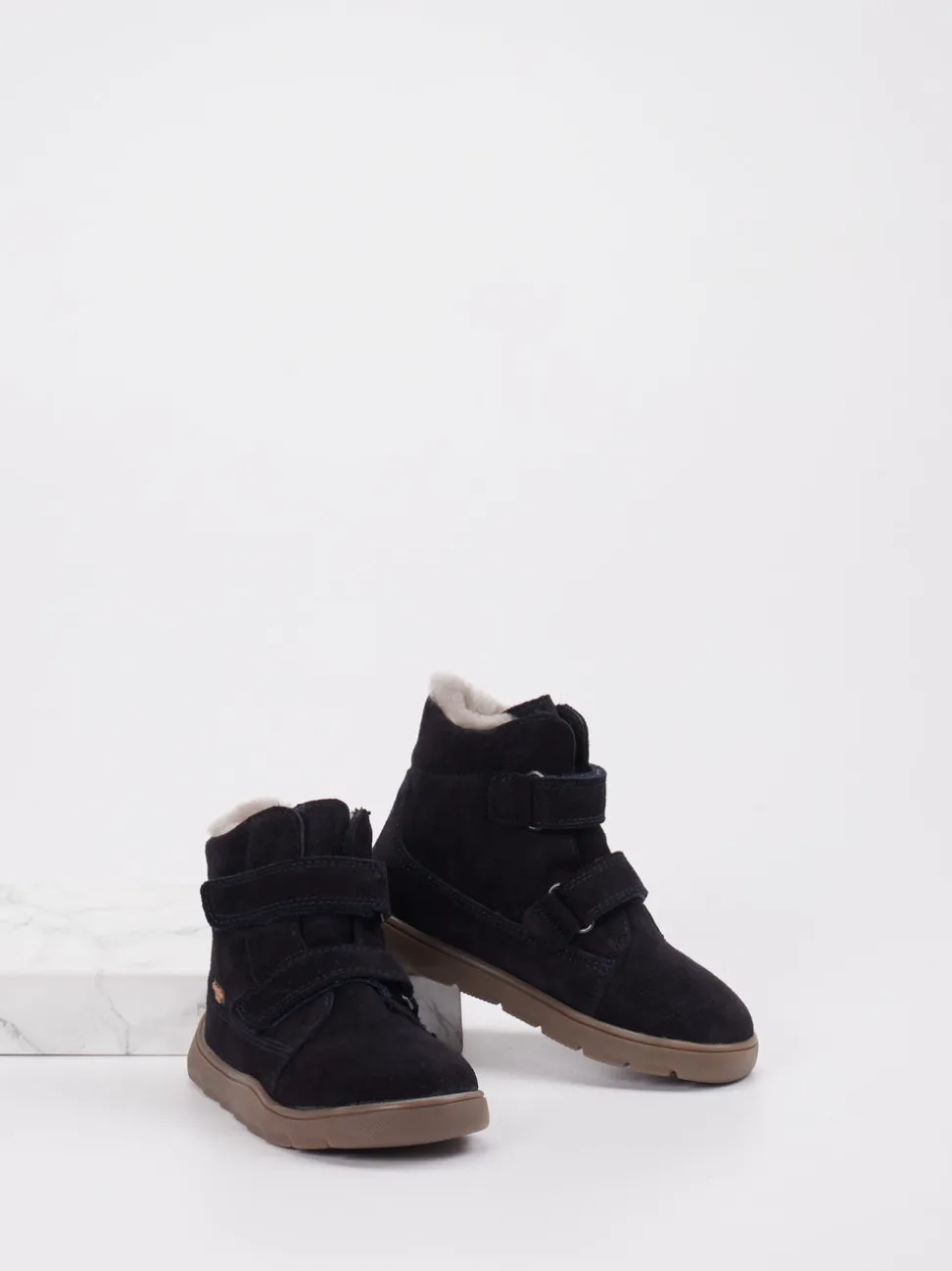 Froddo – Winterboots aus Veloursleder tiefschwarz