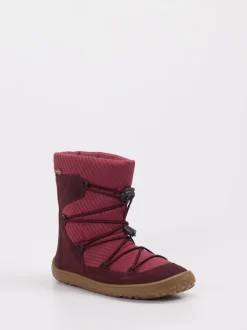 Froddo – Winterstiefel aus Veloursleder bordeauxrot