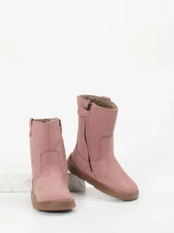 Froddo – Winterstiefel aus Nubukleder in Rosa