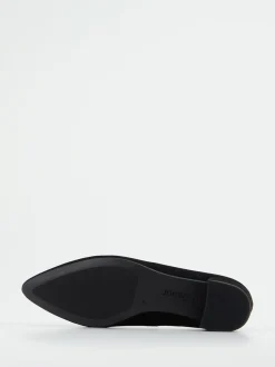 Gabor – Blockabsatz-Pumps aus Veloursleder schwarz