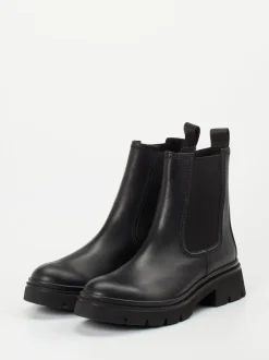 Gabor – Chelsea Boots aus Glattleder Schwarz