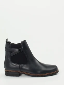 Gabor – Chelsea Boots aus Kalbleder in Nachtblau
