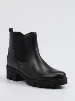 Gabor – Chelsea Boots aus Lammleder schwarz
