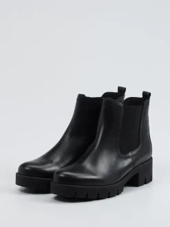 Gabor – Chelsea Boots aus Lammleder schwarz