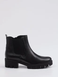 Gabor – Chelsea Boots aus Lammleder schwarz
