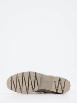 Gabor – Chelsea-Stiefelette aus Veloursleder Beige