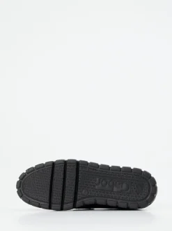 Gabor – Chunky Loafer aus genarbtem Leder grau