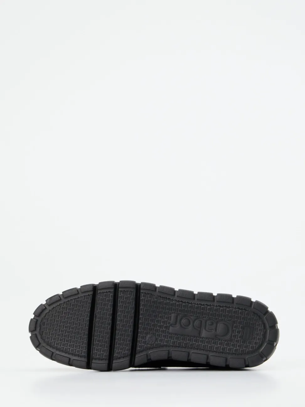 Gabor – Chunky Loafer aus genarbtem Leder grau