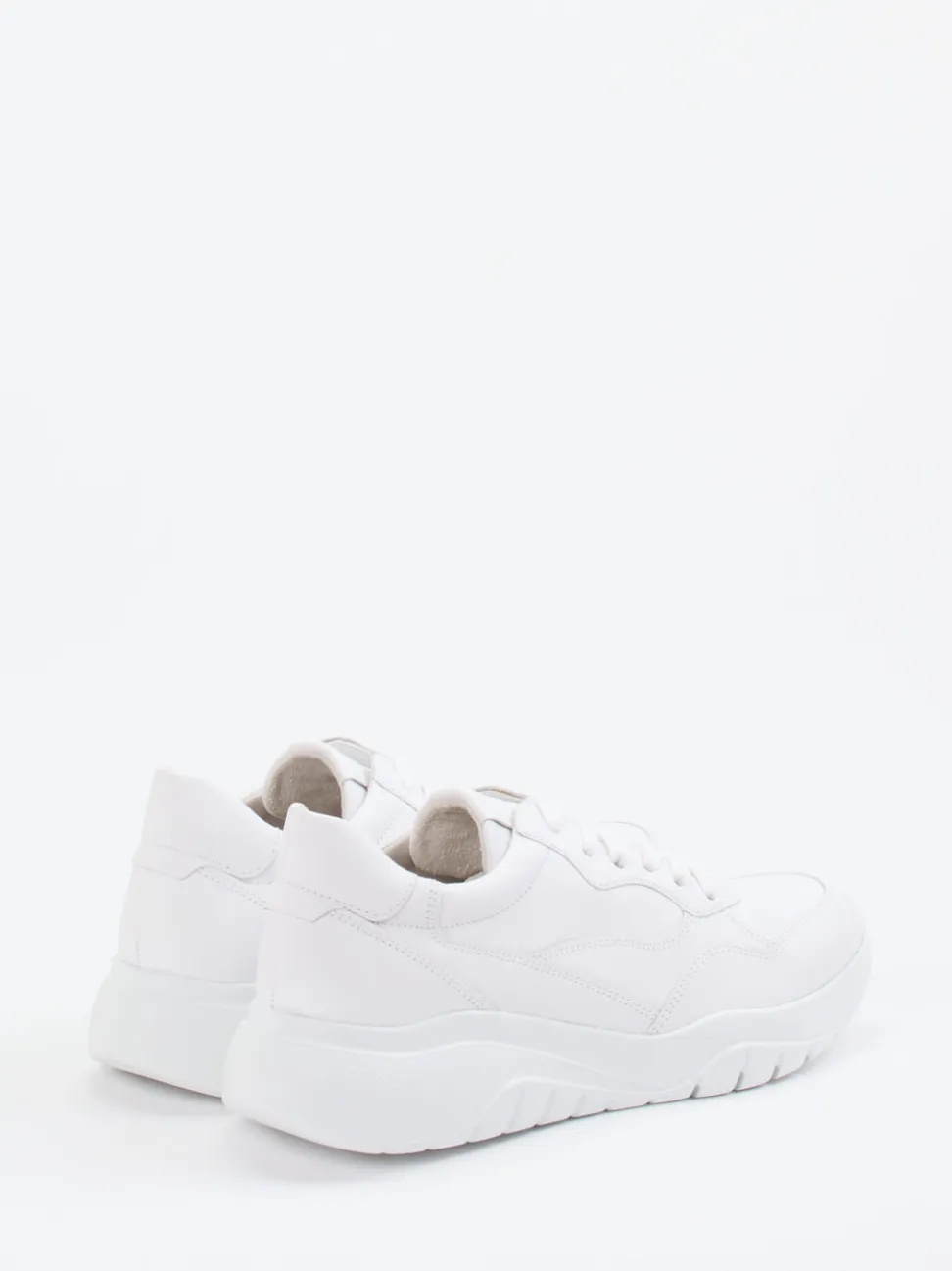 Gabor – Chunky Sneaker aus Kalbleder weiß