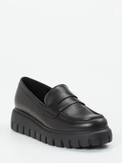 Gabor – Chunky-Loafer aus Lammleder Schwarz