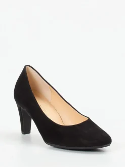 Gabor – Klassische Pumps aus Veloursleder schwarz