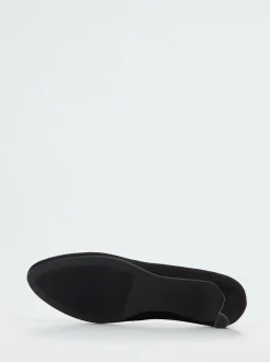 Gabor – Klassische Pumps aus Veloursleder schwarz