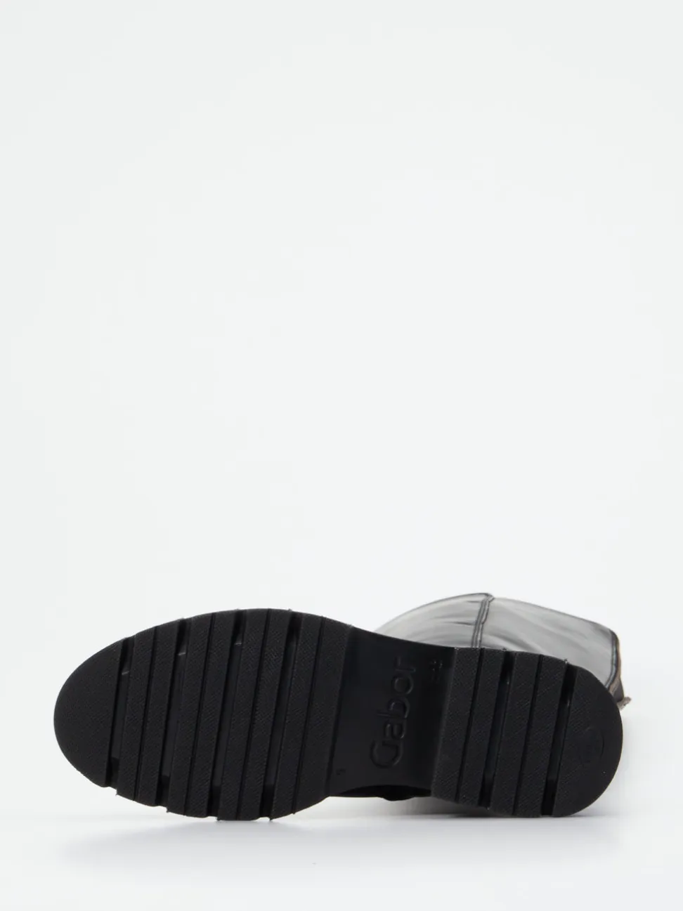 Gabor – Langschaftstiefel aus Glattleder Schwarz