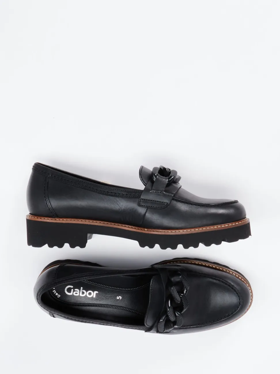 Gabor – Loafer aus Kalbleder mit Zierschleife