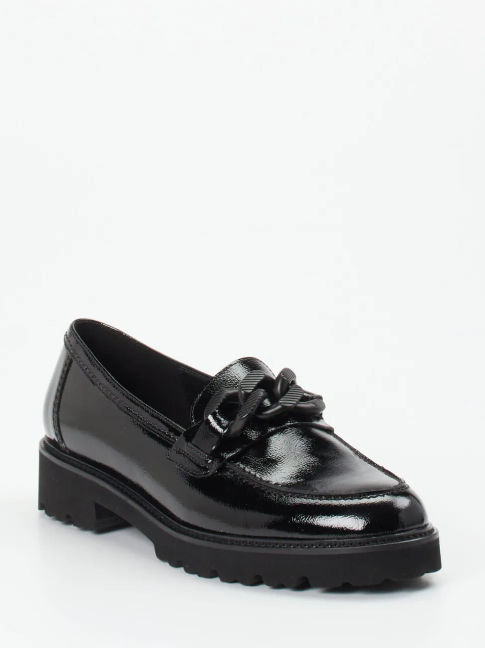 Gabor – Loafer aus Lackleder in Schwarz