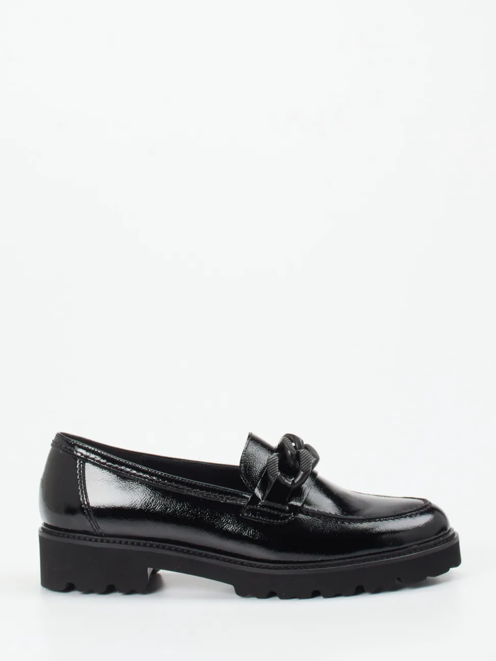 Gabor – Loafer aus Lackleder in Schwarz