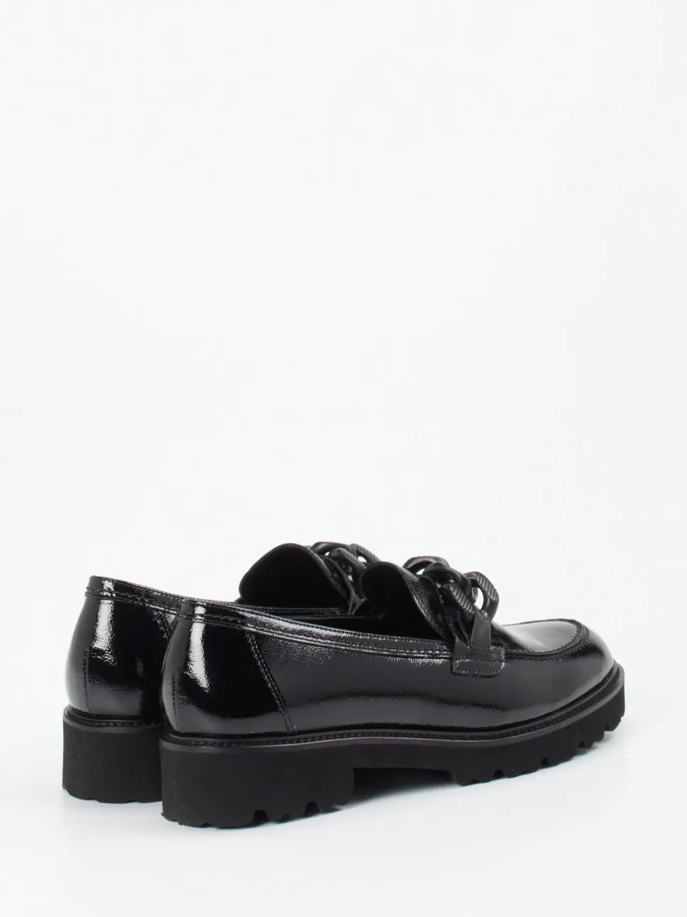 Gabor – Loafer aus Lackleder in Schwarz