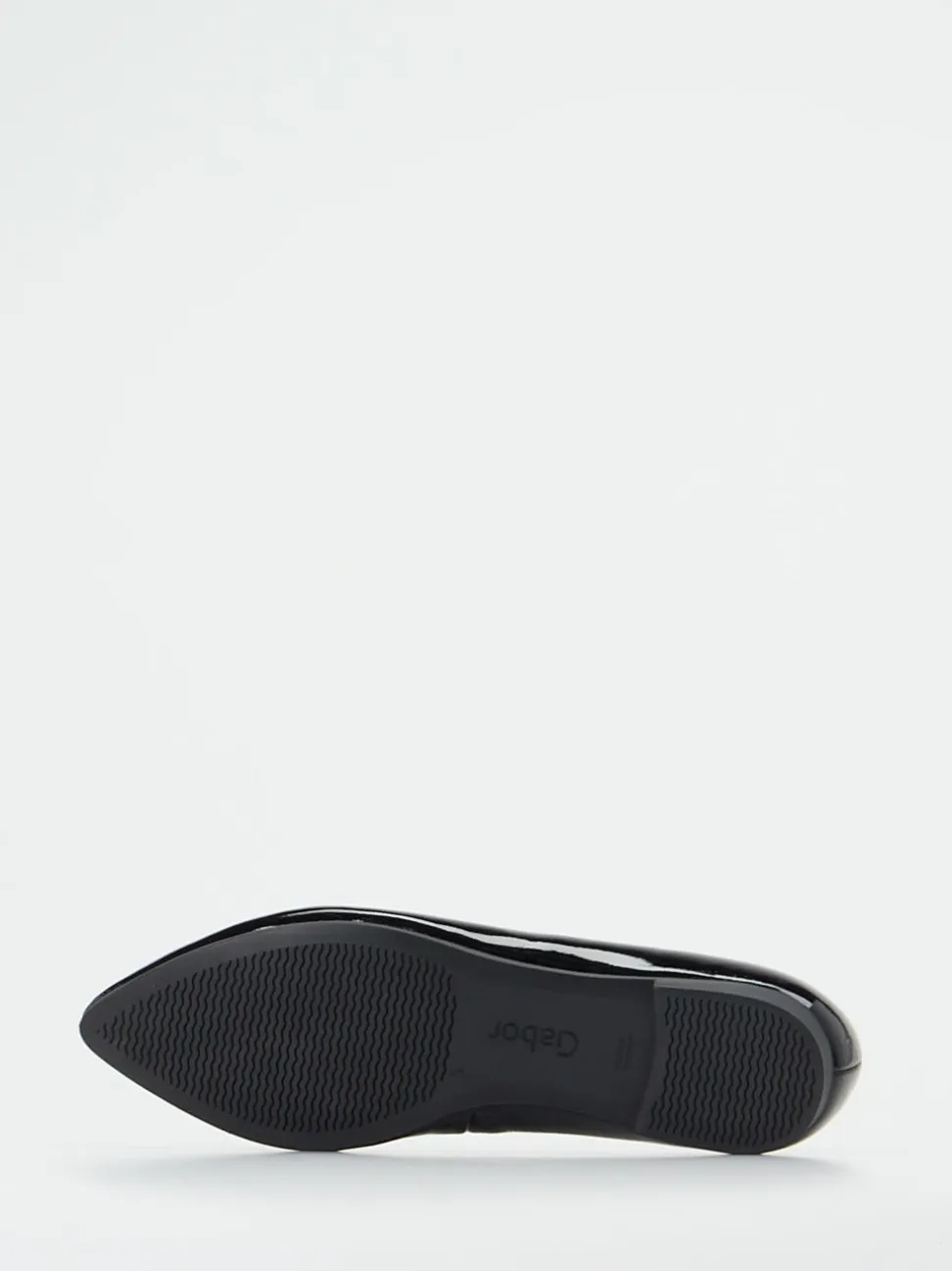 Gabor – Loafer aus Lackleder schwarz glänzend