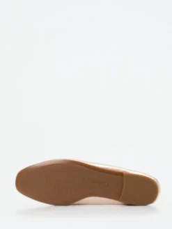Gabor – Loafer aus Metallicleder in Roségold