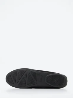 Gabor – Loafer aus Veloursleder in Schwarz