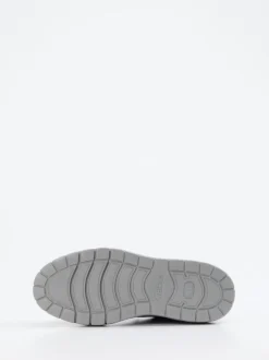 Gabor – Plateau-Sneaker aus Veloursleder Grau