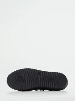 Gabor – Plateau-Sneaker aus Lackleder Schwarz