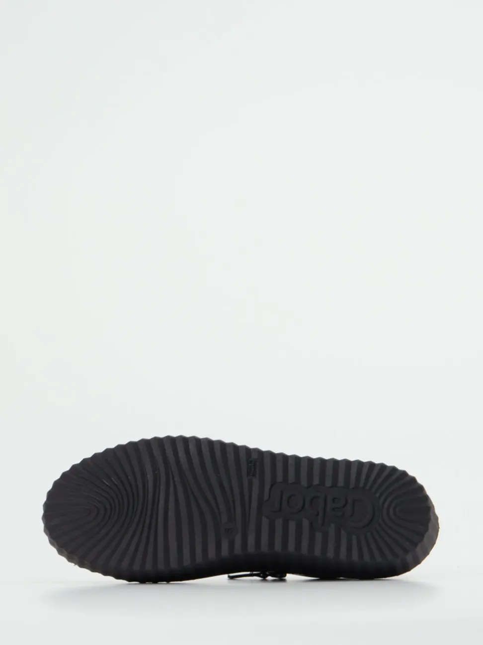 Gabor – Plateau-Sneaker aus Lackleder Schwarz